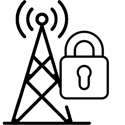 Radio antenna secure bk