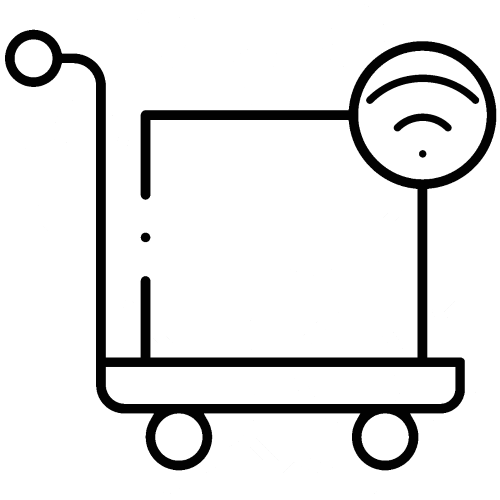 Wifi box on trolley