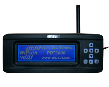 WiPath PDT3000 Paging Data Terminal