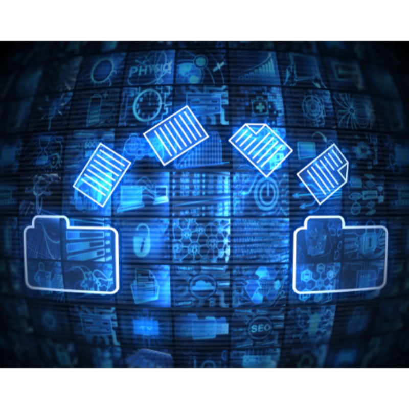 Data copied between folders concept art